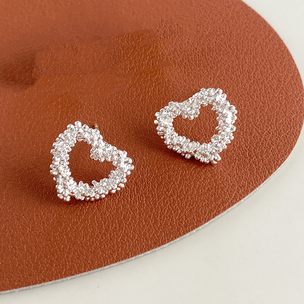 High-end Minimalist Versatile Hollow-out Luxury Earrings