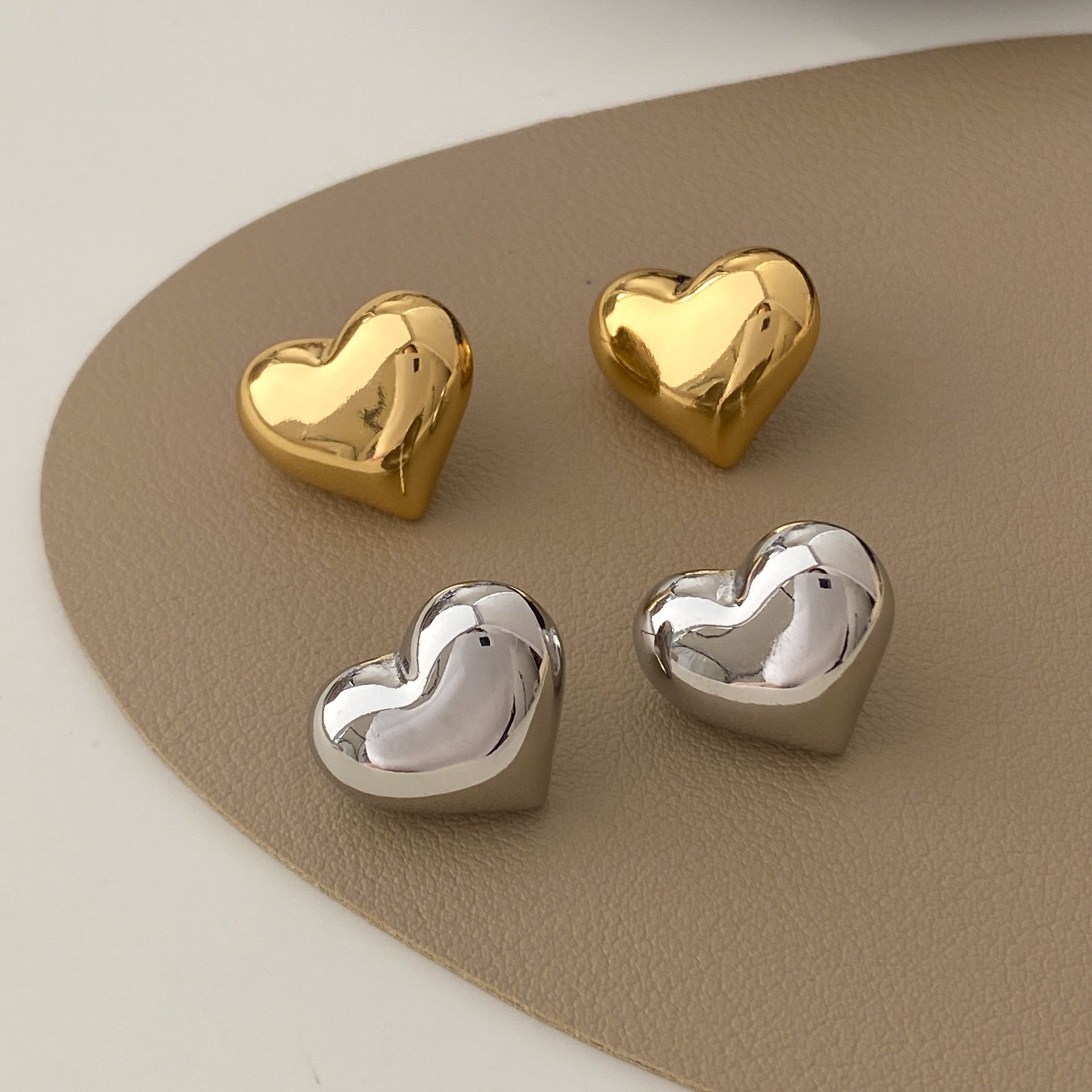 Fashion Glossy Light Luxury Elegant High-end Earrings